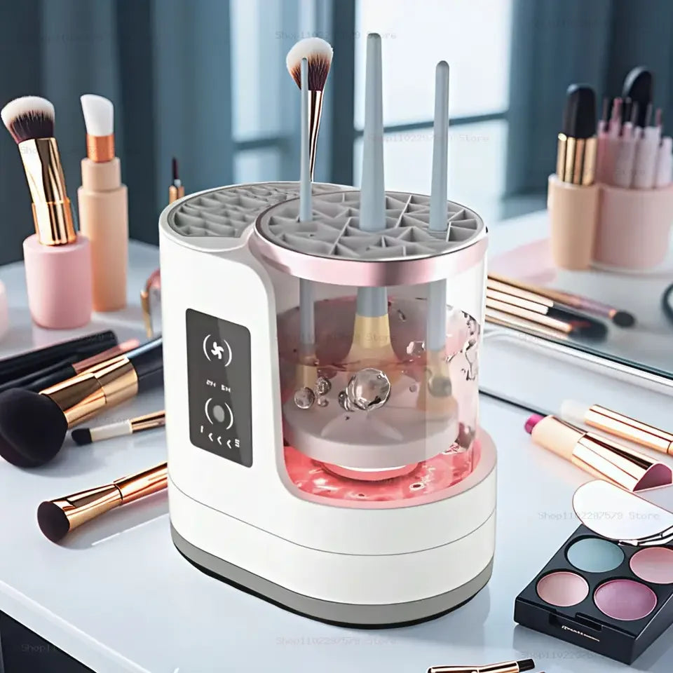Quick Clean Makeup Brush Machine