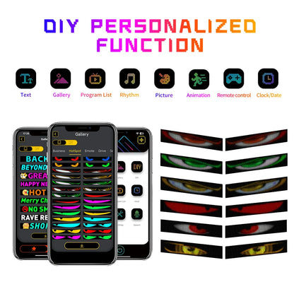 Dynamic LED Car Eye Lights