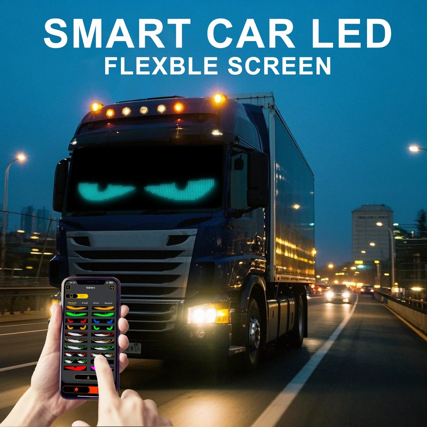 Dynamic LED Car Eye Lights