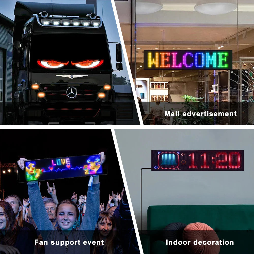 Dynamic LED Car Eye Lights