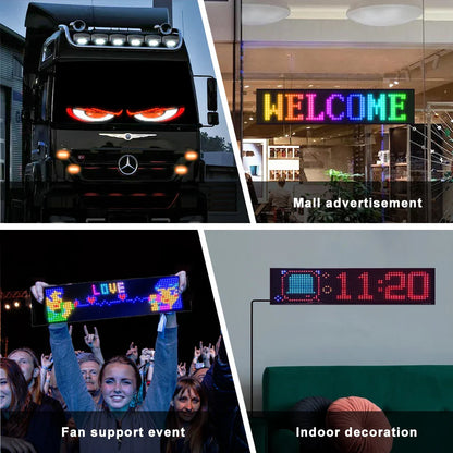 Dynamic LED Car Eye Lights