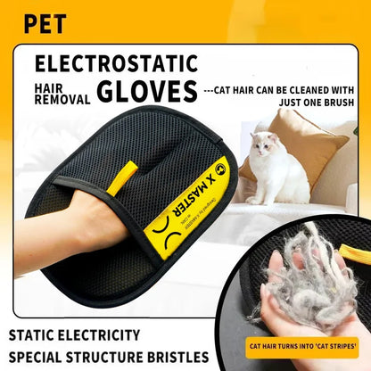 Pet Hair Magic Gloves
