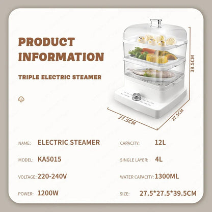 Smart Multi-Layer Steamer