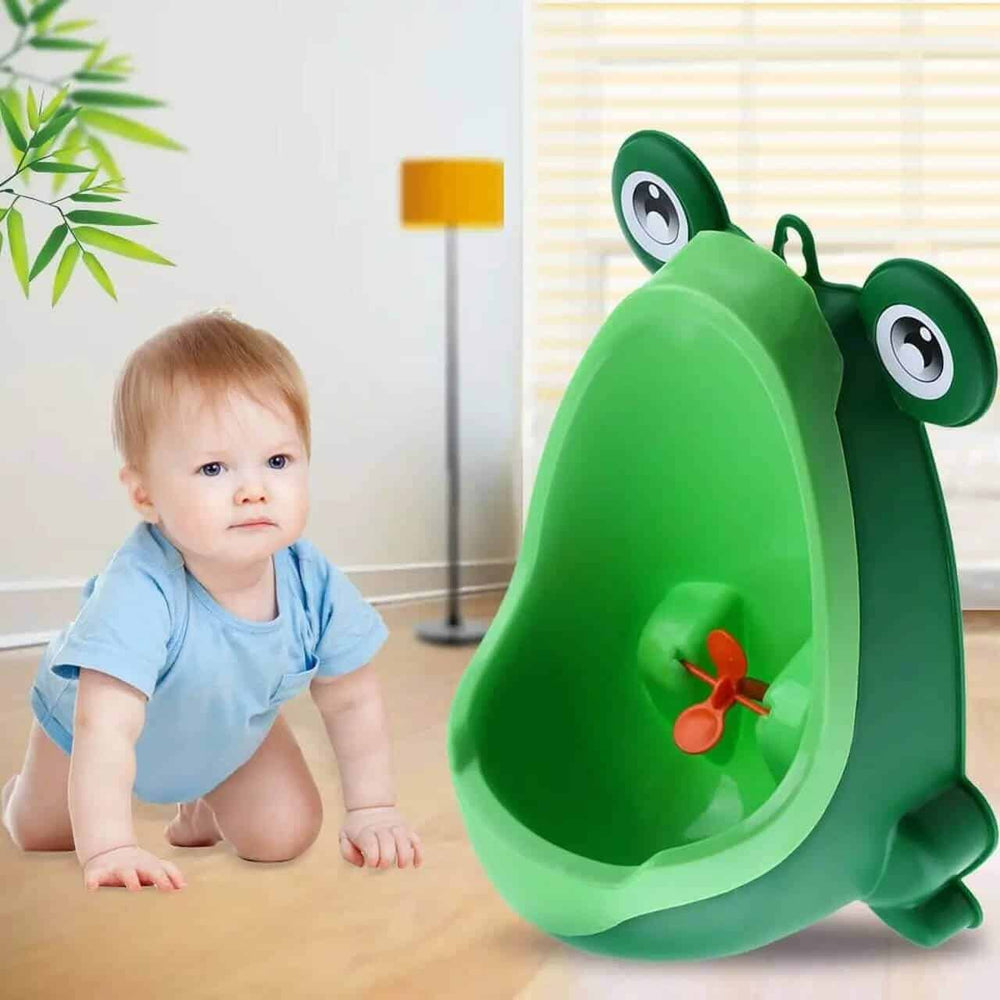 Playful Frog Standing Urinal for Toddler Potty Training Boys