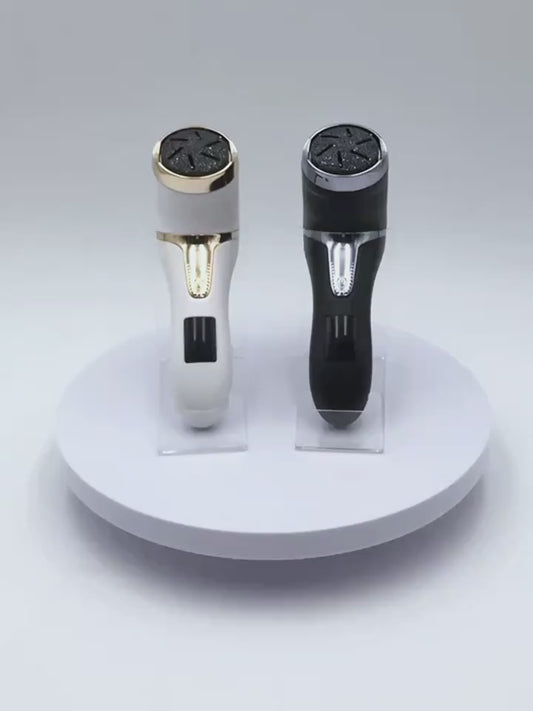 Rechargeable Electric Foot Callus Remover with LCD Display Vacuum Suction
